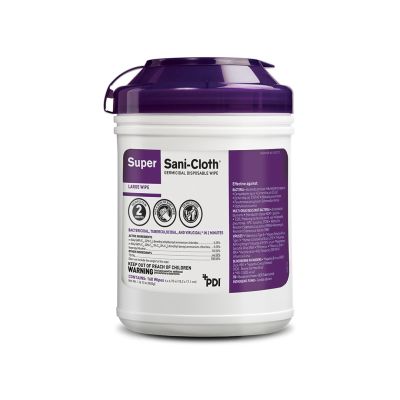 Sani-Cloth Super Wipe 6"x7" (160 per container)