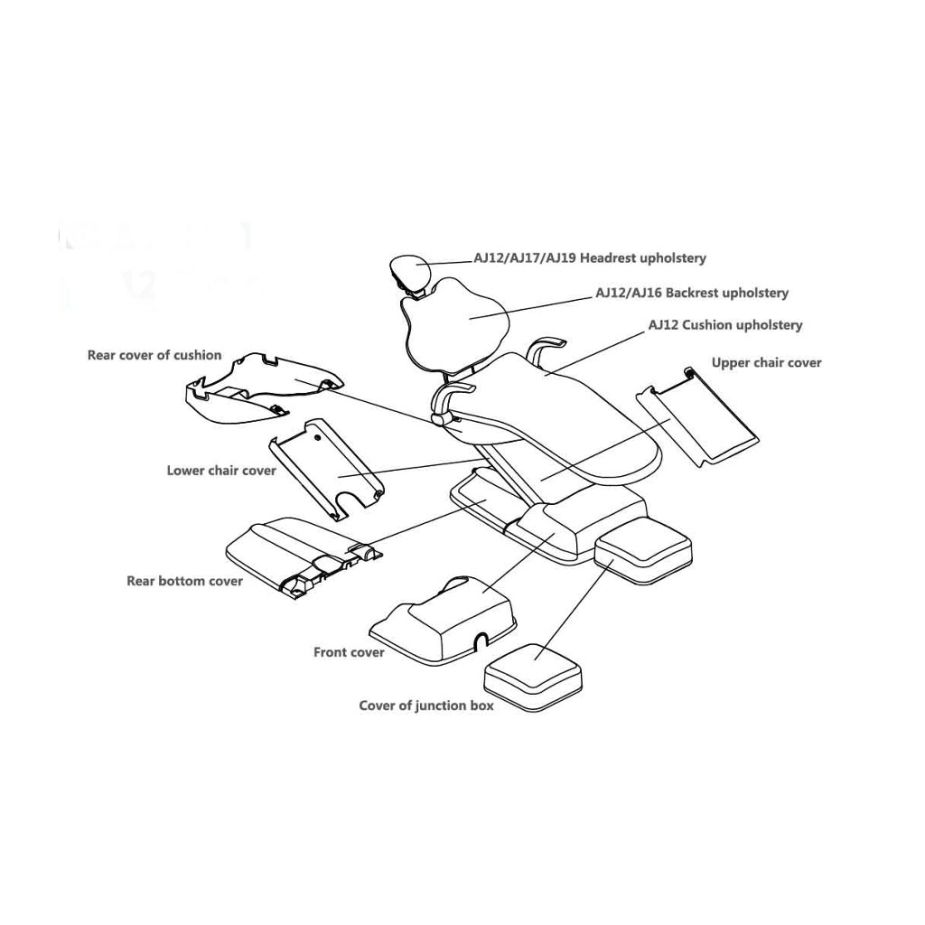 Lower Chair Cover for AJ12