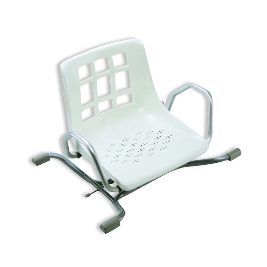 Auminum Steel Swivel Shower Chair