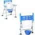 Aluminum Alloy Commode Chair