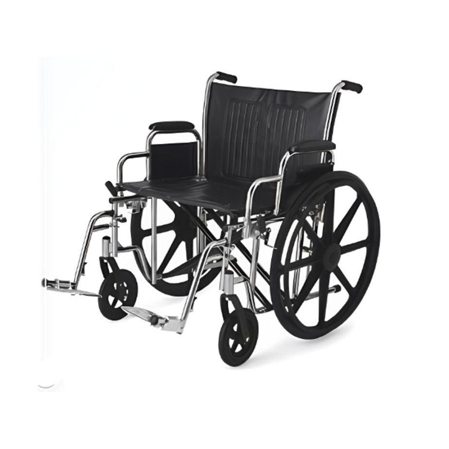 Heavy Duty Steel Wheelchair