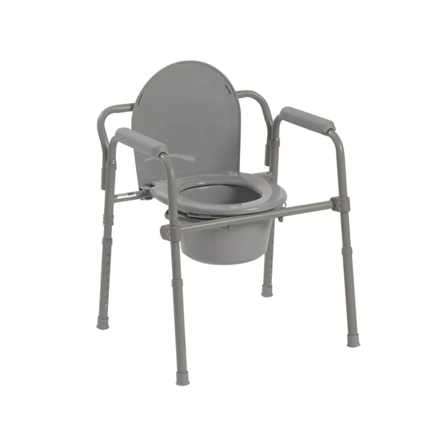 BA819 Steel Foldable Commode Chair