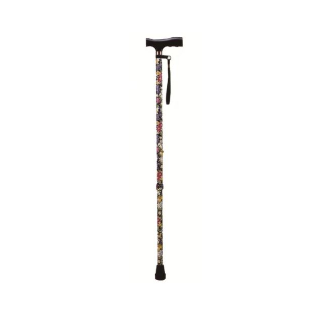 Pattern Cane With Wooden Handle