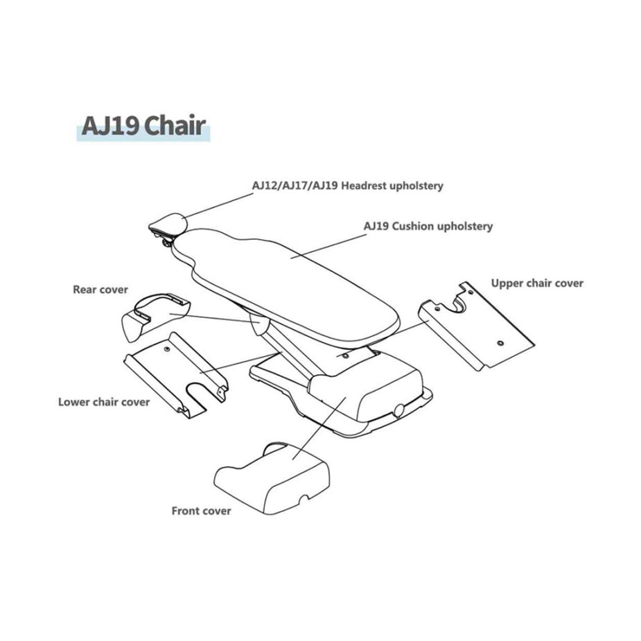 Lower Chair Cover for AJ15/AJ16/AJ19