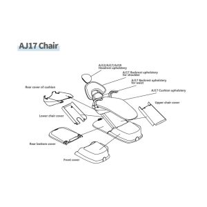 Rear Cover Of Cushion For AJ17 Chair