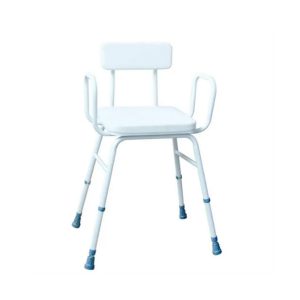 Perching Stool With Backrest