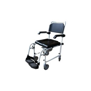 BA810 Aluminum Mobile Commode Chair