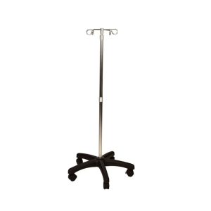 BE429 Knock Down IV Pole with Plastic Base