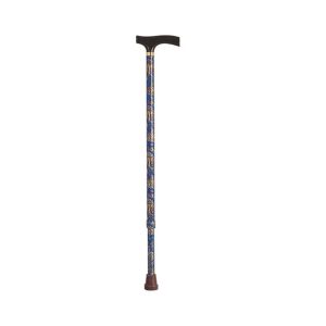 Pattern Cane With Plastic Handle