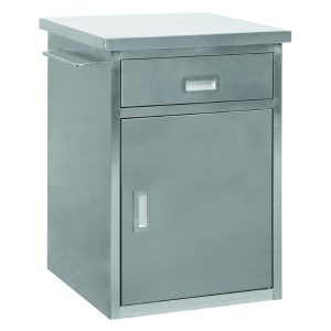 Stainless Steel Bedside Table