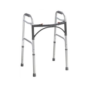 Dual Button Folding Walker